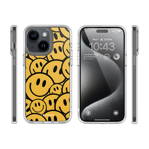 iPhone 14 Halo MagSafe Cute Phone Case - Summer Smiles