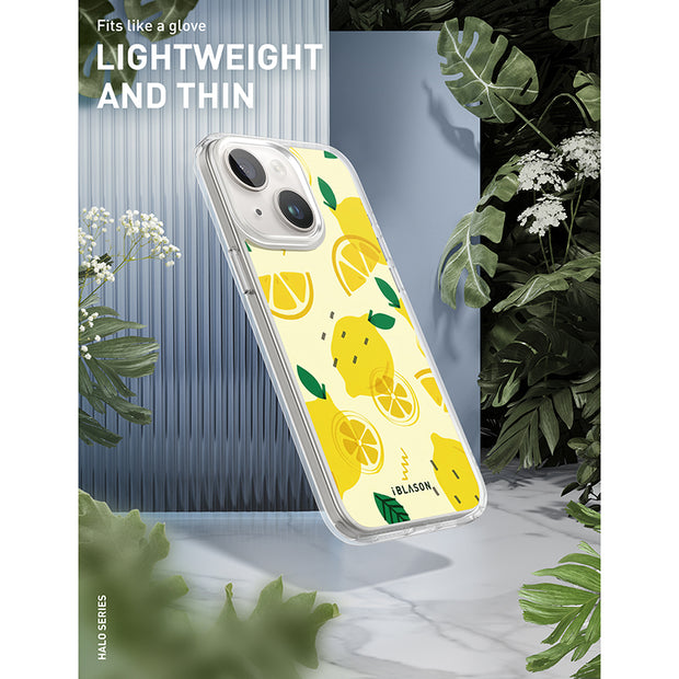 iPhone 14 Plus Halo MagSafe Cute Phone Case - Lemonade