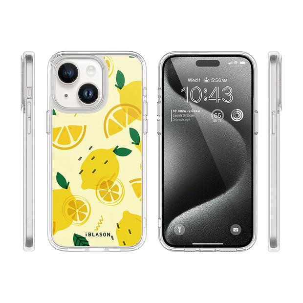 iPhone 14 Plus Halo MagSafe Cute Phone Case - Lemonade