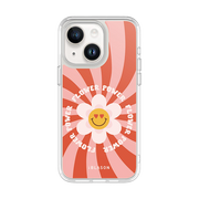 iPhone 14 Plus Halo MagSafe Cute Phone Case - Retro Flower Power
