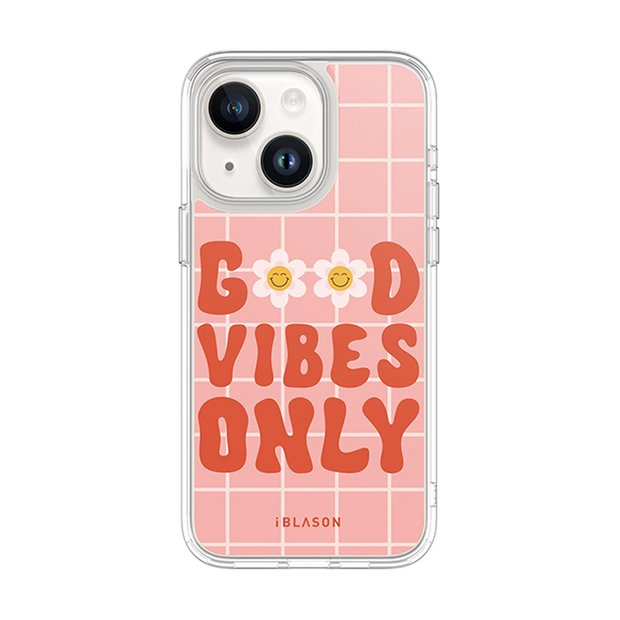 iPhone 14 Plus Halo MagSafe Cute Phone Case - Retro Good Vibes