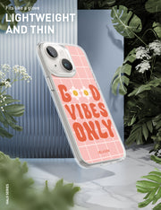 iPhone 14 Plus Halo MagSafe Cute Phone Case - Retro Good Vibes