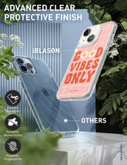 iPhone 14 Plus Halo MagSafe Cute Phone Case - Retro Good Vibes
