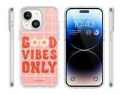 iPhone 14 Plus Halo MagSafe Cute Phone Case - Retro Good Vibes