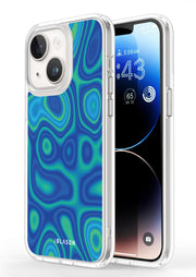iPhone 14 Plus Halo MagSafe Cute Phone Case - Retro Heat