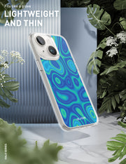 iPhone 14 Plus Halo MagSafe Cute Phone Case - Retro Heat