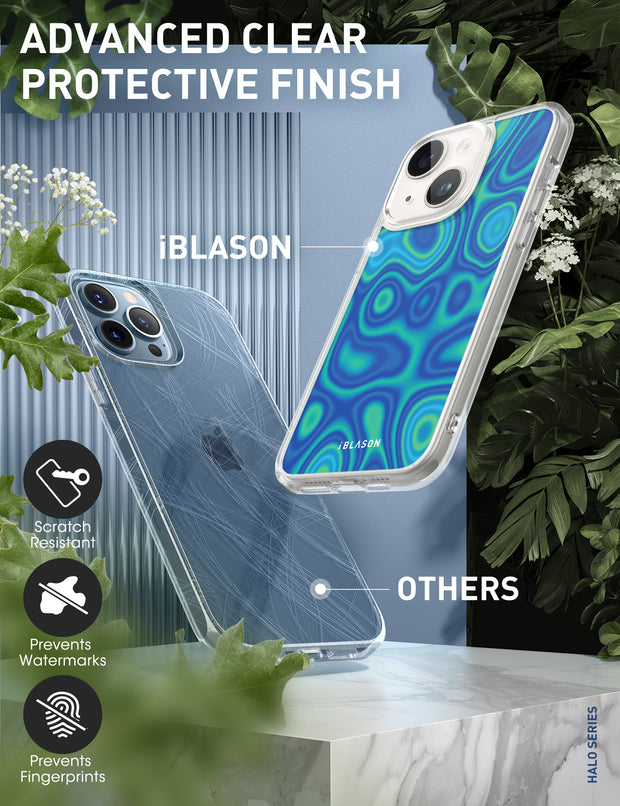 iPhone 14 Plus Halo MagSafe Cute Phone Case - Retro Heat
