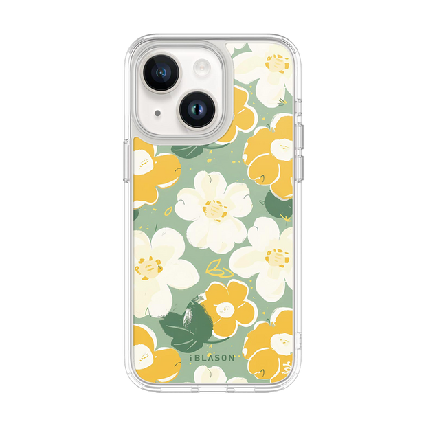 iPhone 14 Plus Halo MagSafe Cute Phone Case - Spring Blooms