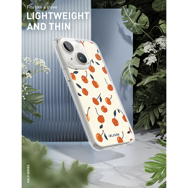 iPhone 14 Plus Halo MagSafe Cute Phone Case - Sweet Cherries
