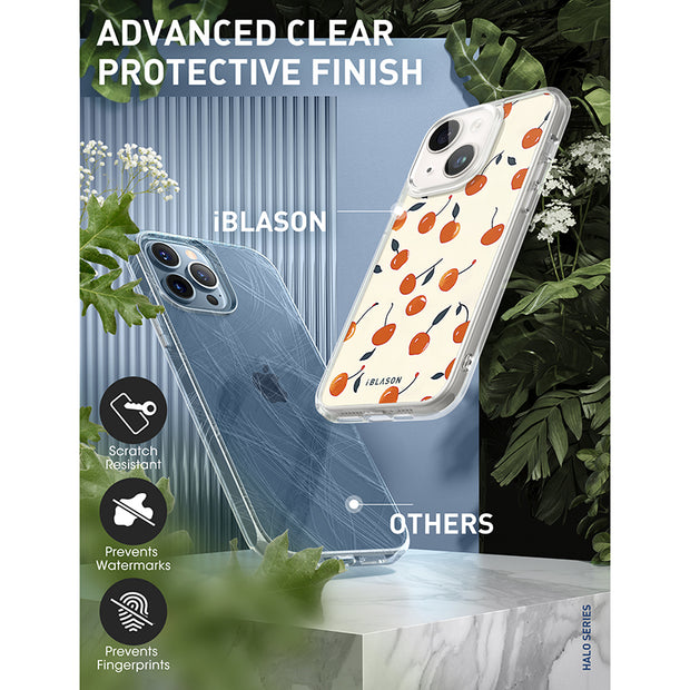 iPhone 14 Plus Halo MagSafe Cute Phone Case - Sweet Cherries