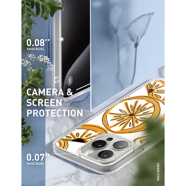 iPhone 14 Pro Halo MagSafe Cute Phone Case - Oranges