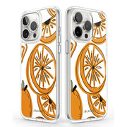 iPhone 14 Pro Halo MagSafe Cute Phone Case - Oranges