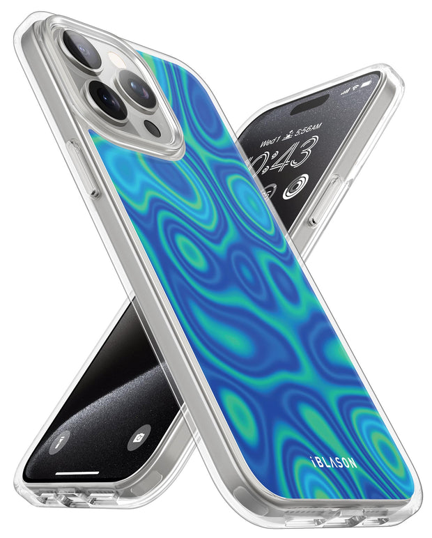 iPhone 14 Pro Halo MagSafe Cute Phone Case - Retro Heat