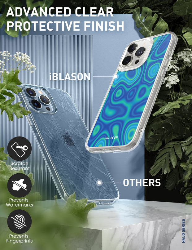 iPhone 14 Pro Halo MagSafe Cute Phone Case - Retro Heat