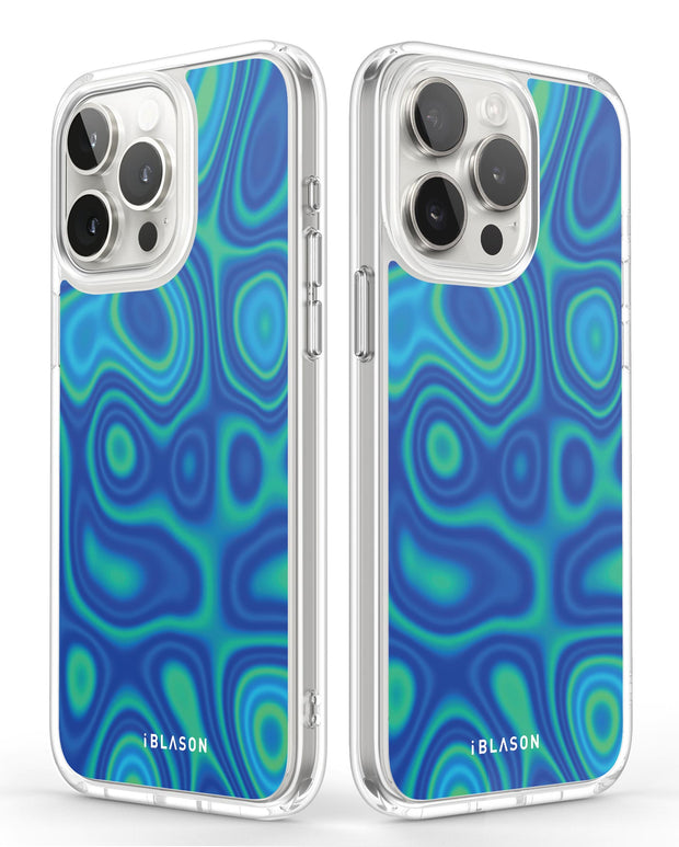 iPhone 14 Pro Halo MagSafe Cute Phone Case - Retro Heat