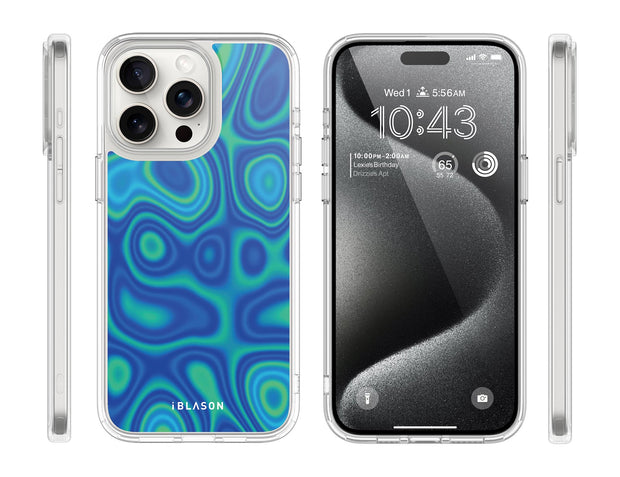 iPhone 14 Pro Halo MagSafe Cute Phone Case - Retro Heat