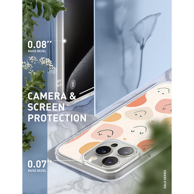 iPhone 14 Pro Max Halo MagSafe Cute Phone Case - Happy