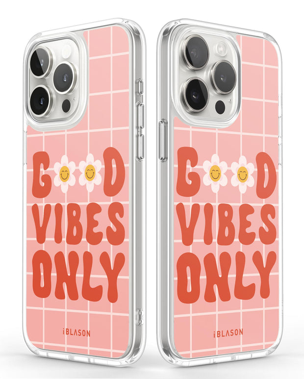 iPhone 14 Pro Max Halo MagSafe Cute Phone Case - Retro Good Vibes