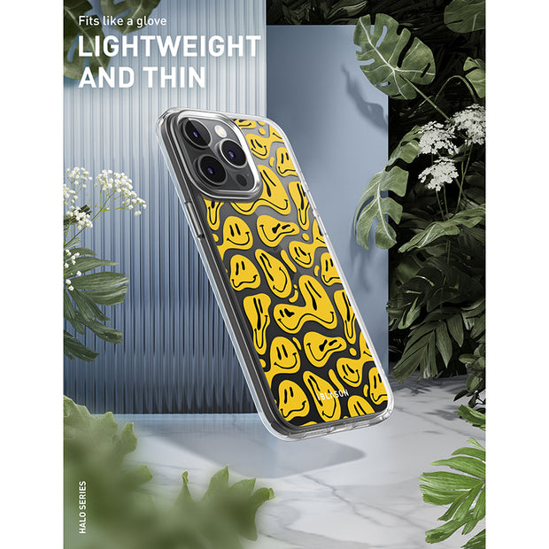 iPhone 14 Pro Max Halo MagSafe Cute Phone Case - Sunny Smiles
