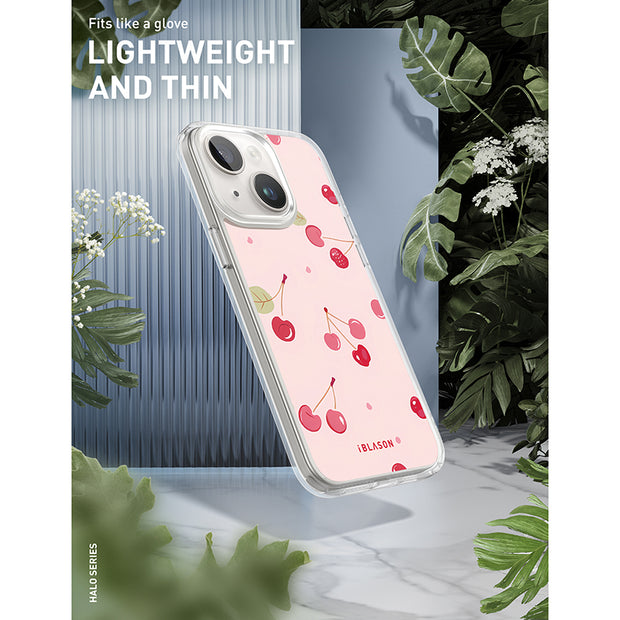 iPhone 15 Halo MagSafe Cute Phone Case - Cherry on Top