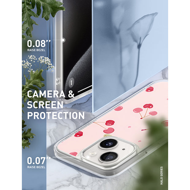 iPhone 15 Halo MagSafe Cute Phone Case - Cherry on Top