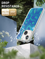 iPhone 15 Halo MagSafe Cute Phone Case - Retro Heat