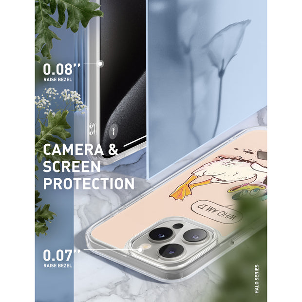 iPhone 16 Pro Max Halo MagSafe Cute Phone Case - Quackin Around