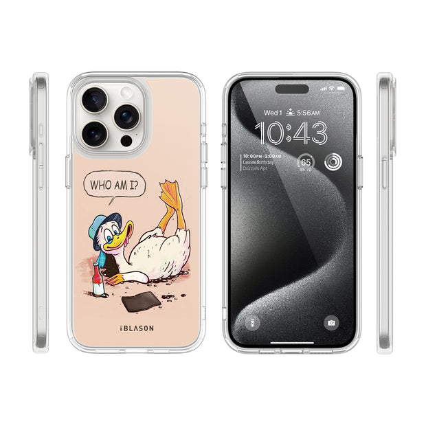 iPhone 16 Pro Max Halo MagSafe Cute Phone Case - Quackin Around