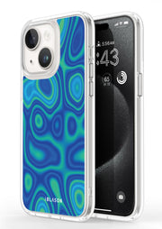 iPhone 15 Plus Halo MagSafe Cute Phone Case - Retro Heat