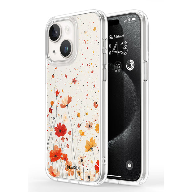 iPhone 15 Plus Halo MagSafe Cute Phone Case - Spring Fling