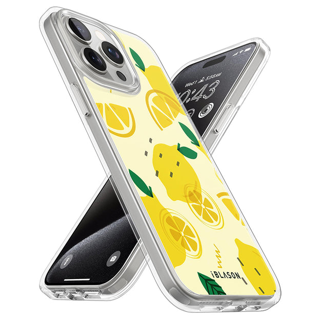 iPhone 15 Pro Halo MagSafe Cute Phone Case - Lemonade