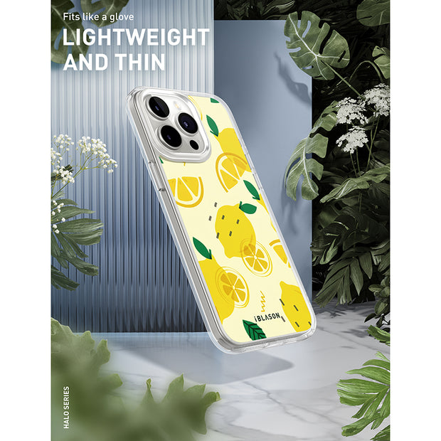 iPhone 15 Pro Halo MagSafe Cute Phone Case - Lemonade