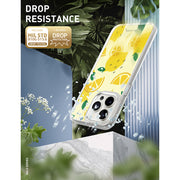 iPhone 15 Pro Max Halo MagSafe Cute Phone Case - Lemonade
