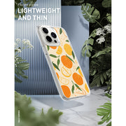 iPhone 15 Pro Max Halo MagSafe Cute Phone Case - Oranges & Lemons