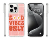 iPhone 15 Pro Max Halo MagSafe Cute Phone Case - Retro Good Vibes