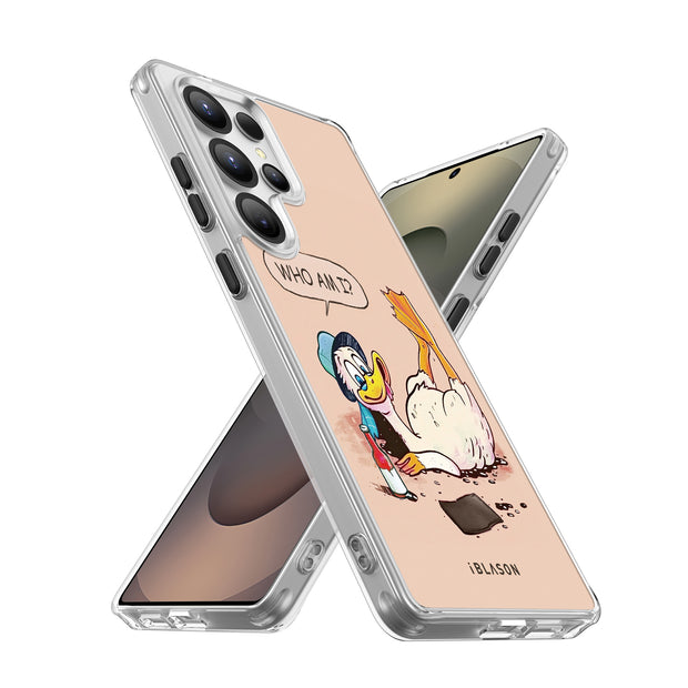 Galaxy S25 Ultra Halo MagSafe Cute Phone Case - Quackin Around