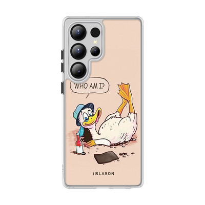 Galaxy S25 Ultra Halo MagSafe Cute Phone Case - Quackin Around