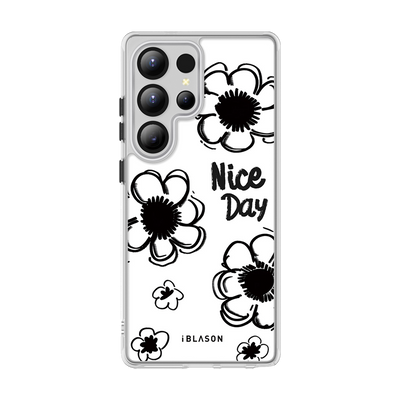 Galaxy S25 Ultra Halo MagSafe Cute Phone Case - Nice Day