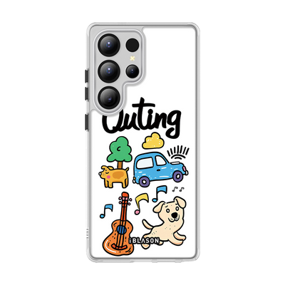 Galaxy S25 Ultra Halo MagSafe Cute Phone Case -Outing