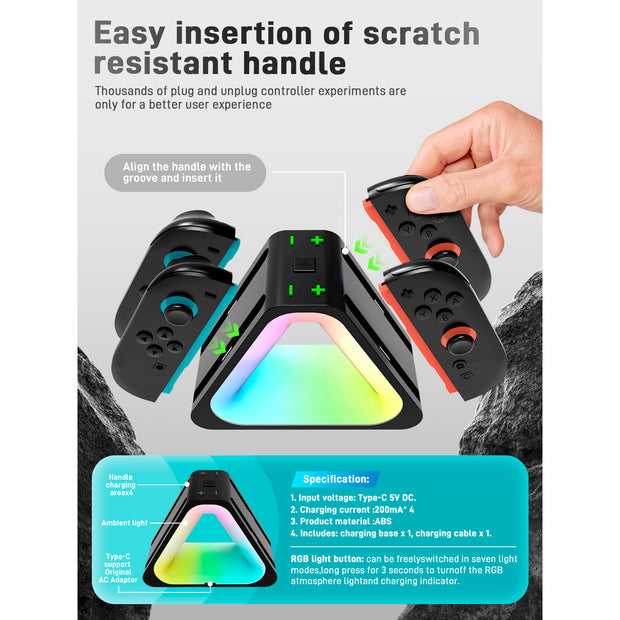 Nintendo Switch 2 Joy Con Charging Station