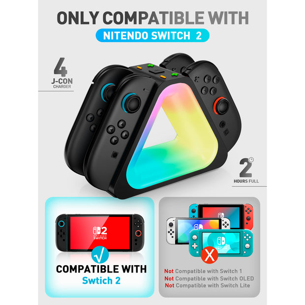 Nintendo Switch 2 Joy Con Charging Station