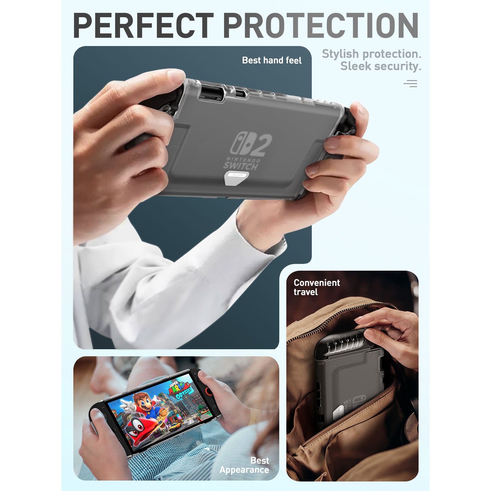 Switch 2 Transparent Shell Nintendo Switch 2 | Transparent | i-Blason