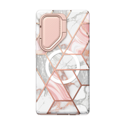 Galaxy S24 Ultra Cosmo Cute Case -Marble Pink