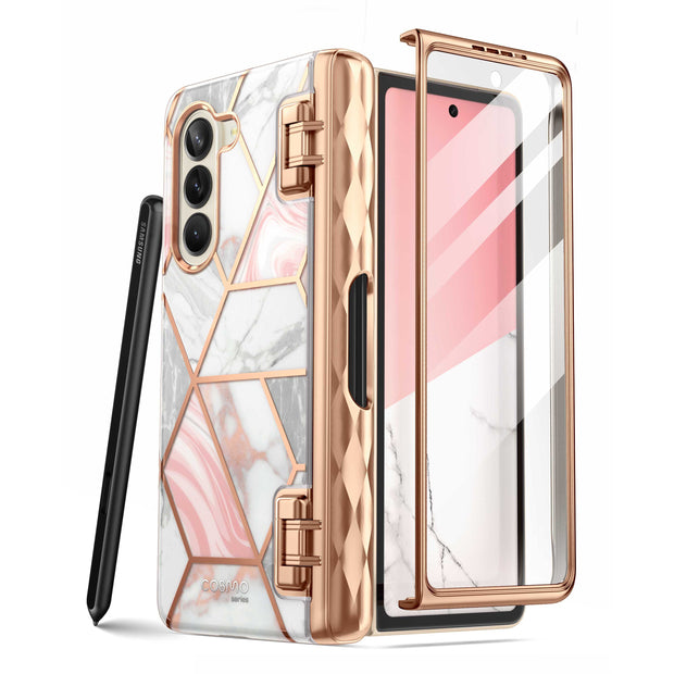 Galaxy Z Fold5 Cosmo Pro (Open-Box)- Marble Pink