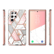 Galaxy S22 Ultra Cosmo Case(Open-Box) - Marble Pink