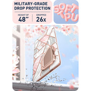 Galaxy S24 Ultra Cosmo Cute Case -Marble Pink