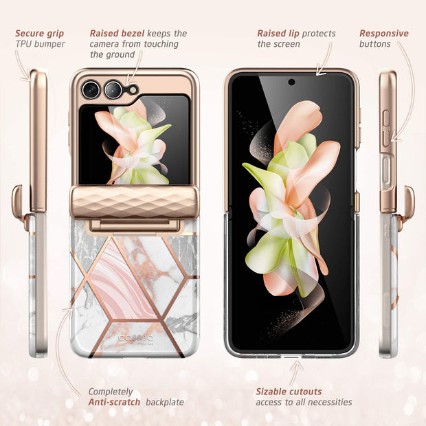 Galaxy Z Flip5 Cosmo - Marble Pink