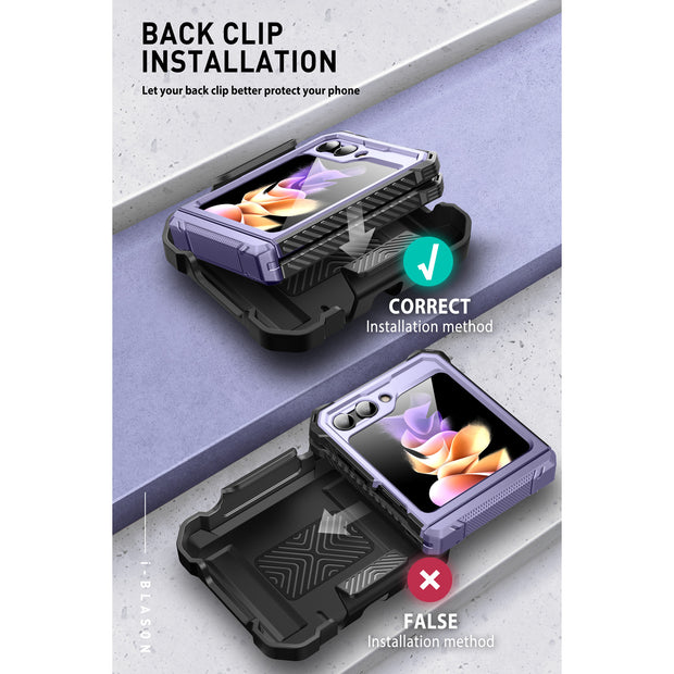 Galaxy Z Flip5 Armorbox - Metallic Purple