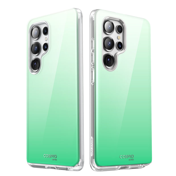 Galaxy S25 Ultra Cosmo Cute Case -Gradient Green