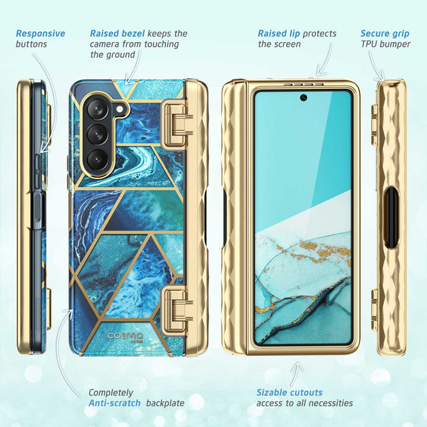 Galaxy Z Fold5 Cosmo Pro - Ocean Blue